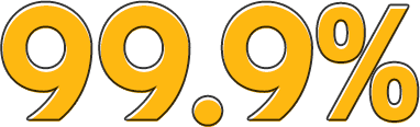 99.9%